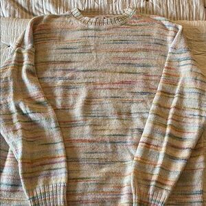 J. Crew Factory Pastel Multicolor Sweater